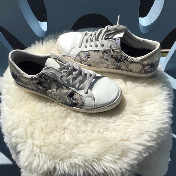 Vintage Havana Kate VH Design Faux Snakeskin Leather Slip-on Sneakers - Picture 9 of 15